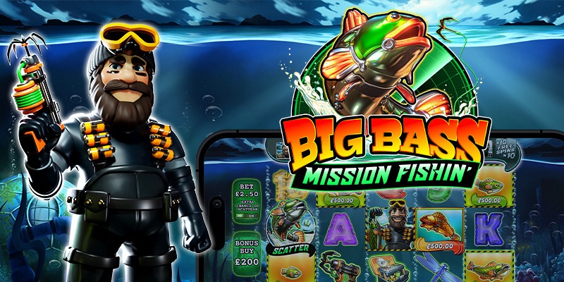 Big Bass Mission Fishin': Секретная рыбалка за большими деньгами