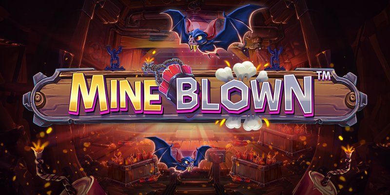 Взрыв мозга, а не слот! Mine Blown от NetEnt