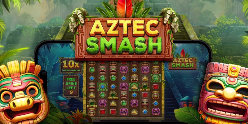 Aztec Smash: Ацтекский Замес – кластеры, множители и жесть