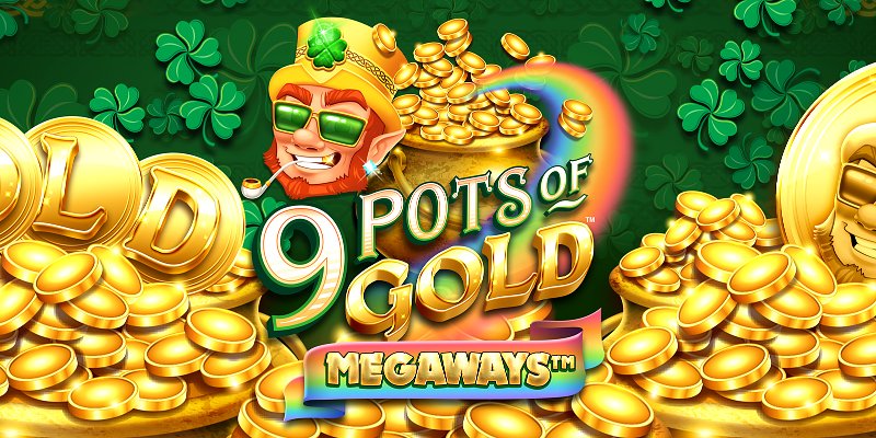 9 Pots of Gold Megaways: Лепреконы, золото и Megaways – Обзор от Кинга Слотов