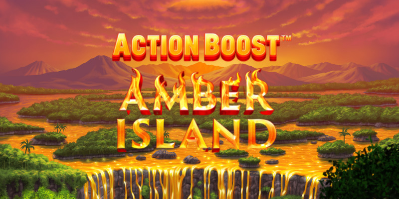 Action Boost Amber Island: Обзор слота – Горячие вулканы и холодные бабки