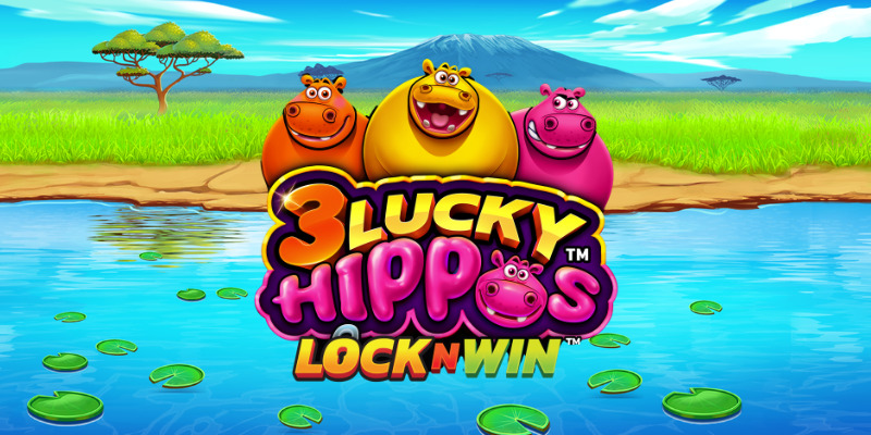 3 Lucky Hippos: Бегемоты вывезут тебя к большим бабкам